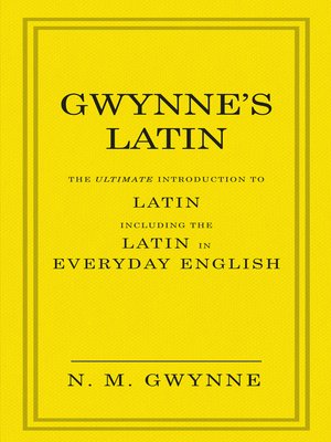 cover image of Gwynne's Latin